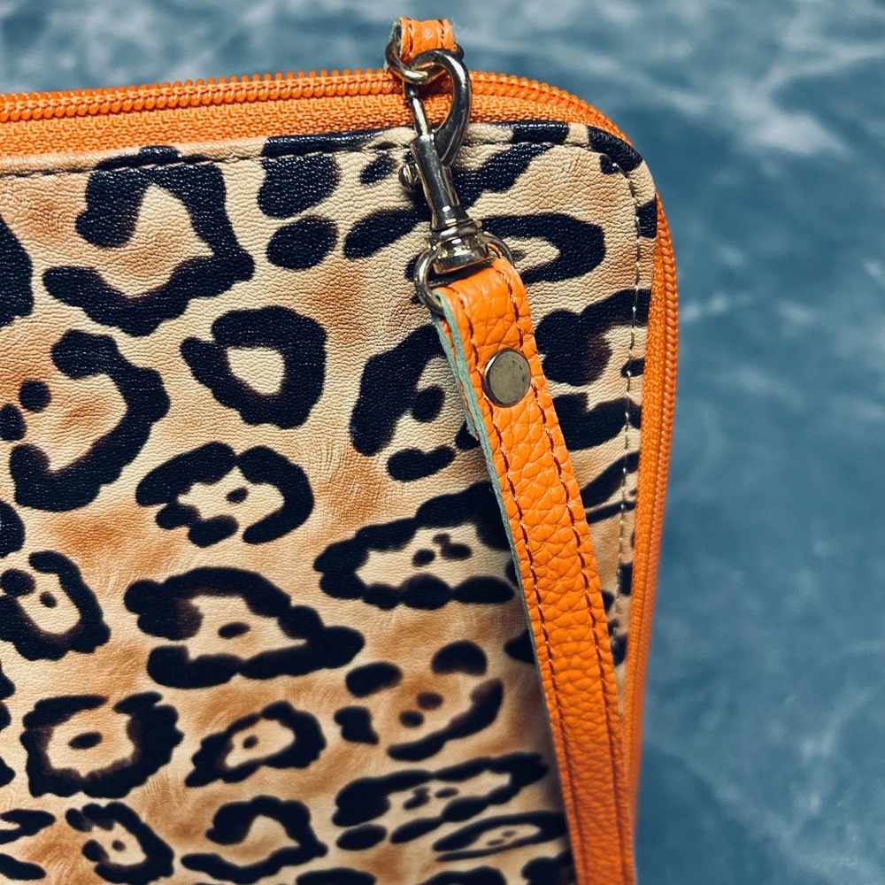 carrier adjustable strap animal print size: 10-1/2” x 8-3/4” x 1 inch